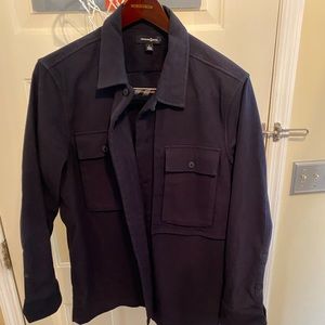 Shirt Jacket Large Navy